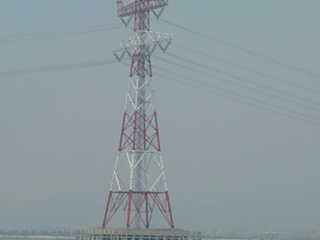 泸定电力铁塔案例